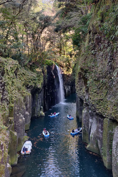 Les gorges de Takachiho