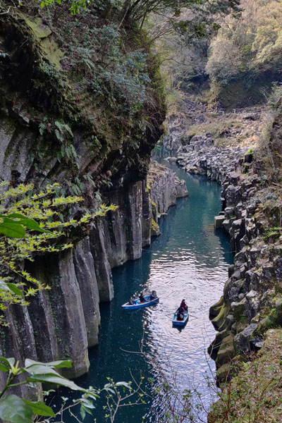 Les gorges de Takachiho