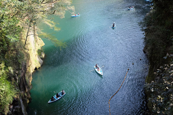 Les gorges de Takachiho