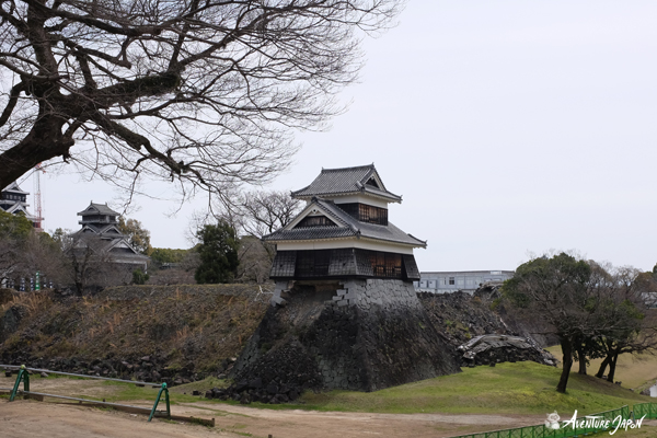 La tour Inui, Inui yagura 戌亥櫓 du château de Kumamoto