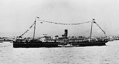 Le bateau Hirafu, Hirafu-maru 比羅夫丸 © Ville d’Hakodate函館市