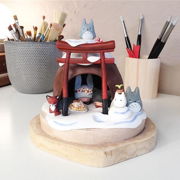 Work in progress : ma crèche de Noël par Kiboochan